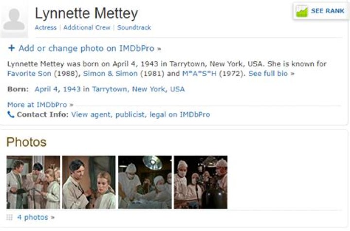 All About Lynette Mettey Bio & Net Worth