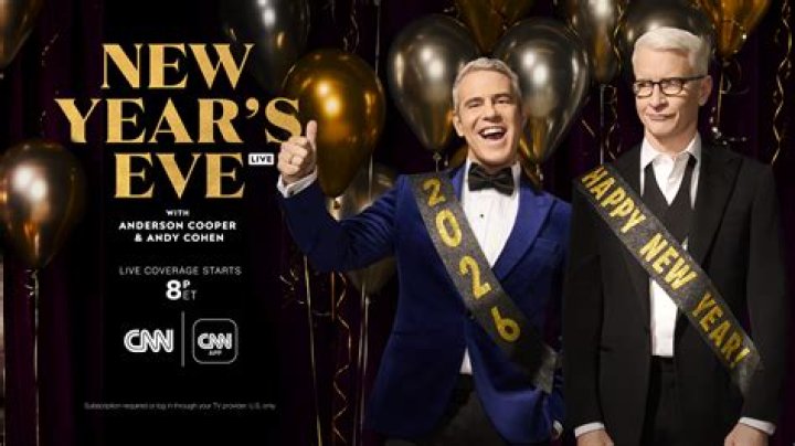 Andy Cohen and Anderson Cooper imbibed on New Year’s Eve live again