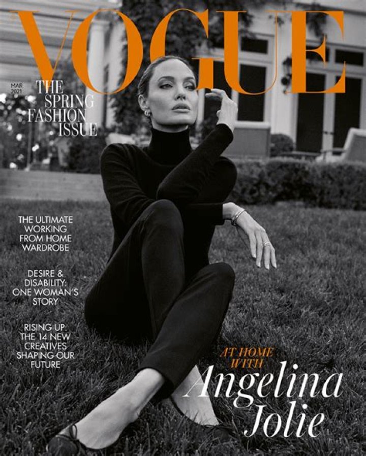 Angelina Jolie covers the digital issue of Vogue to promote Atelier Jolie