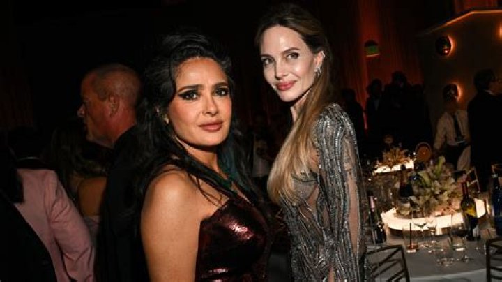 Angelina Jolie helped Salma Hayek celebrate her b-day with ‘La Mordida’