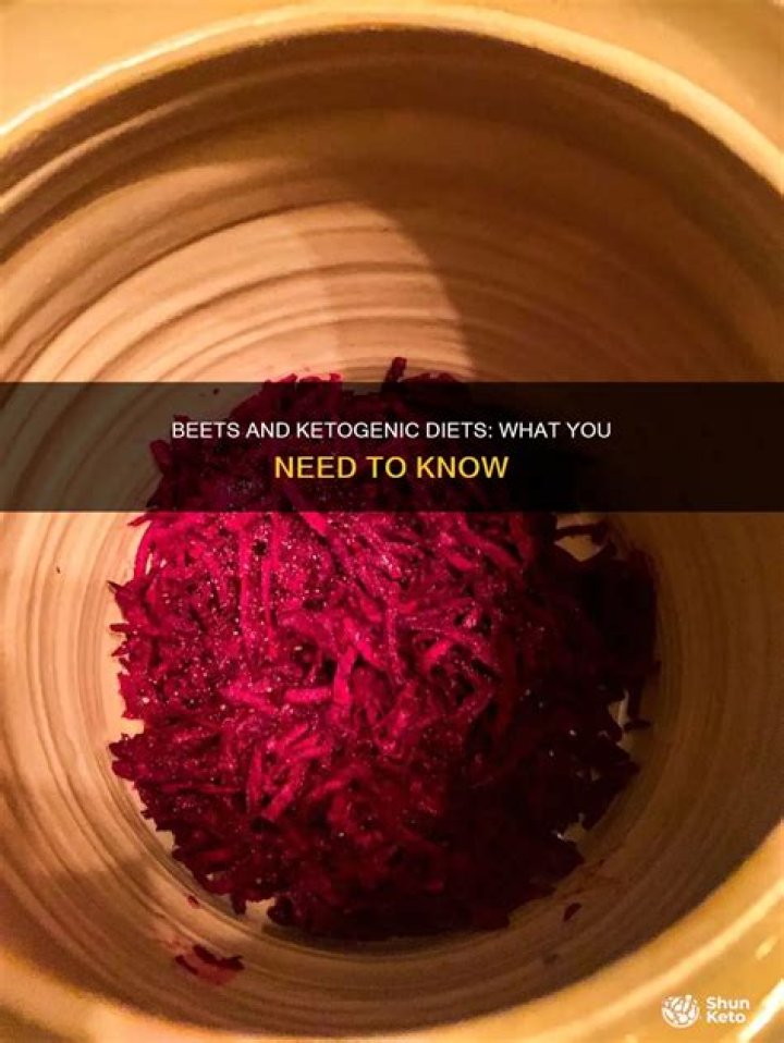 Are beets allowed on ketogenic diet?