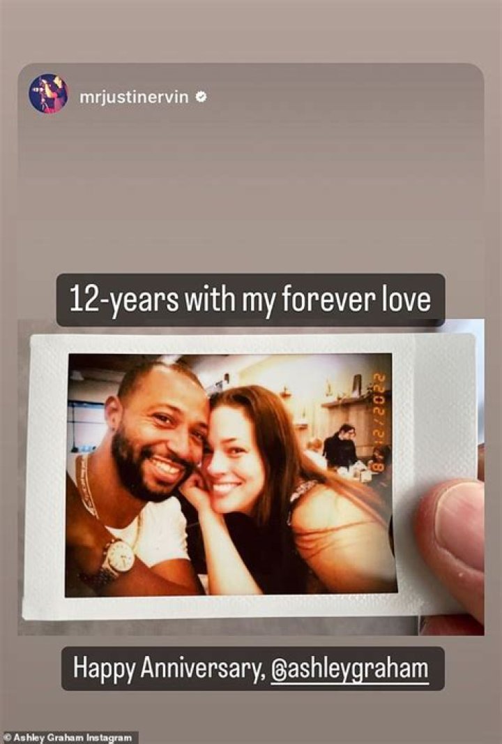 Ashley Graham Celebrates 12-Year Wedding Anniversary with Justin Ervin!