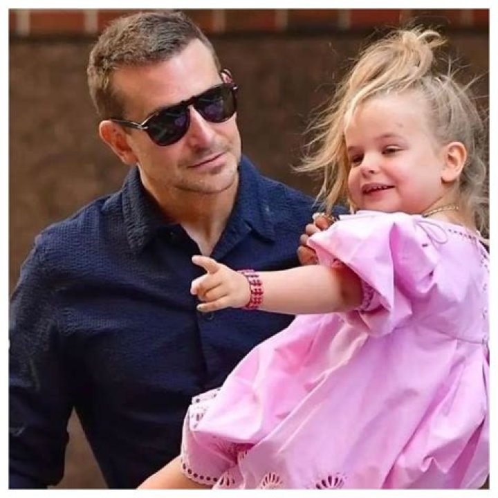 bitchy | Bradley Cooper and Irina Shayk leave a birthday party with their little firefighter Lea