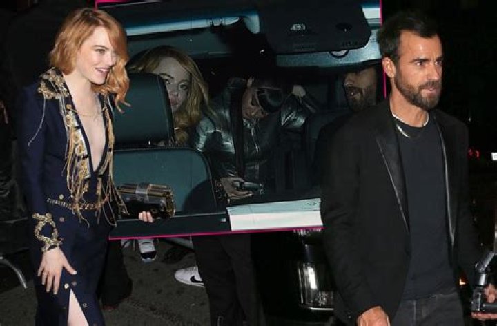 bitchy | Emma Stone and Justin Theroux leave the MET Gala afterparty separate