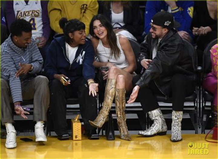 bitchy | Kendall Jenner and Bad Bunny’s Courtside Laughter Goes Viral During Lakers Semi-Finals Game with Pal Taco!