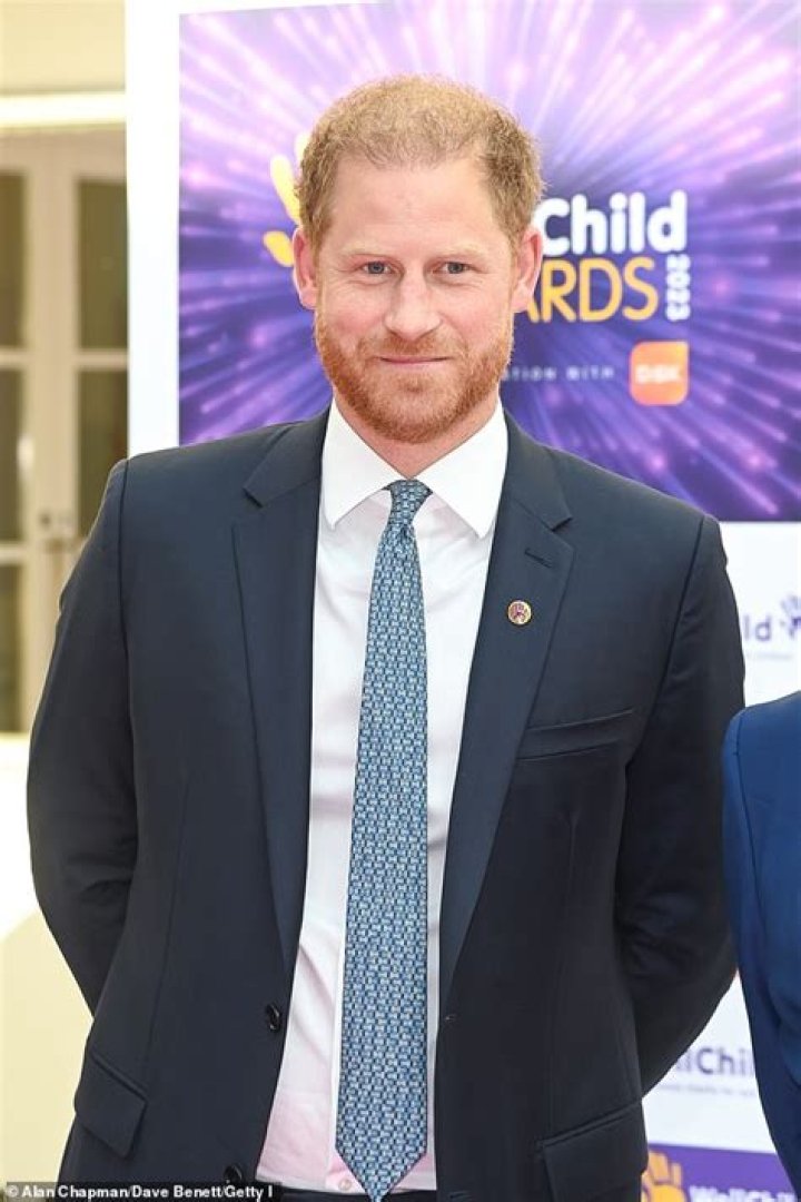 bitchy | Prince Harry Attends WellChild Awards 2023 In London
