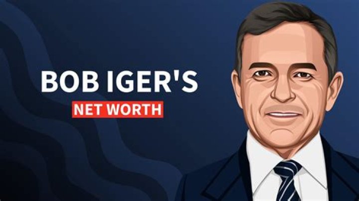 Bob Iger’s Net Worth