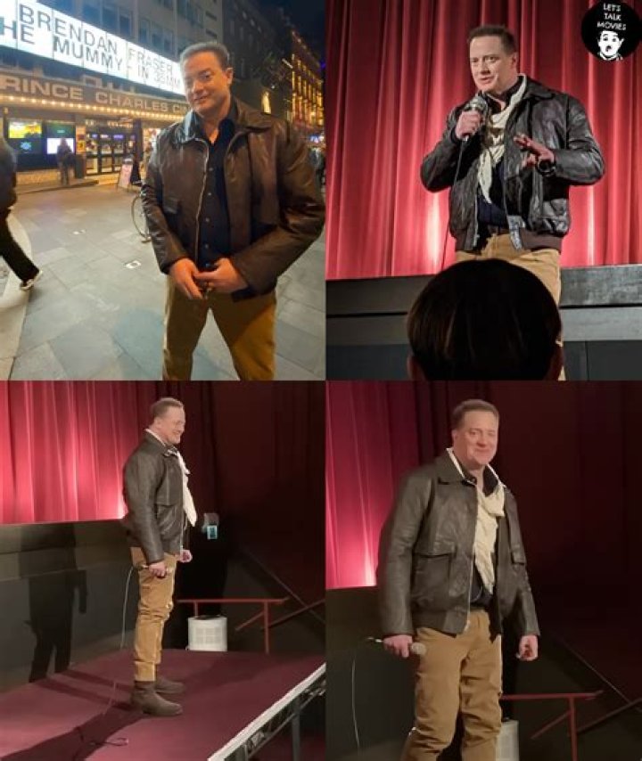 Brendan Fraser surprised fans by coming to a Mummy screening in costume