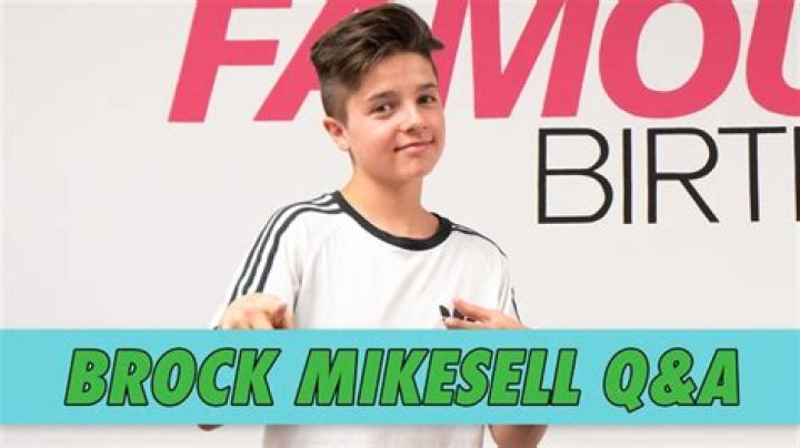Brock Mikesell Q&A | Famous Birthdays