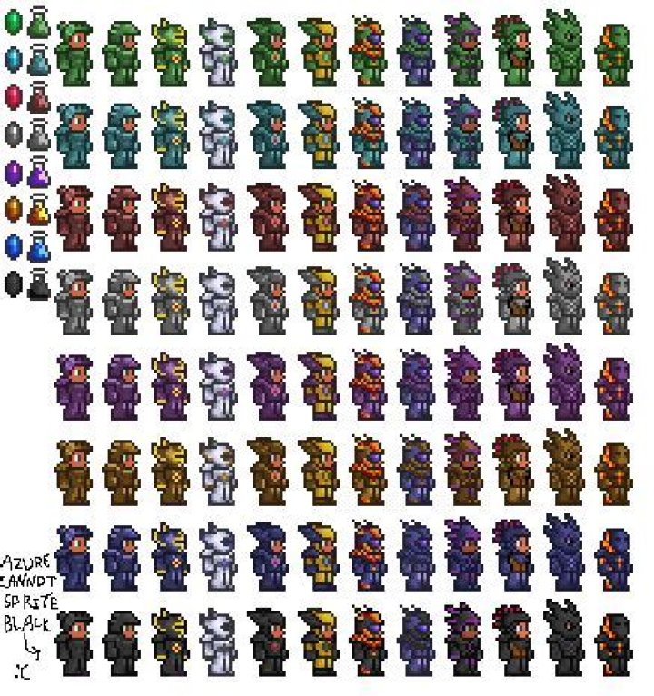 Can armor have modifiers Terraria?