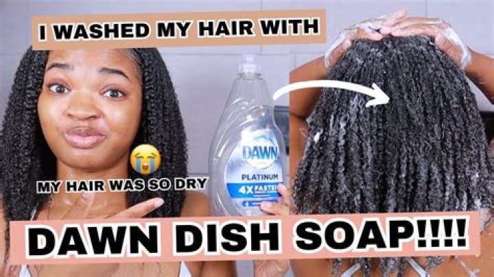 Can I use dish soap to wash my hair?