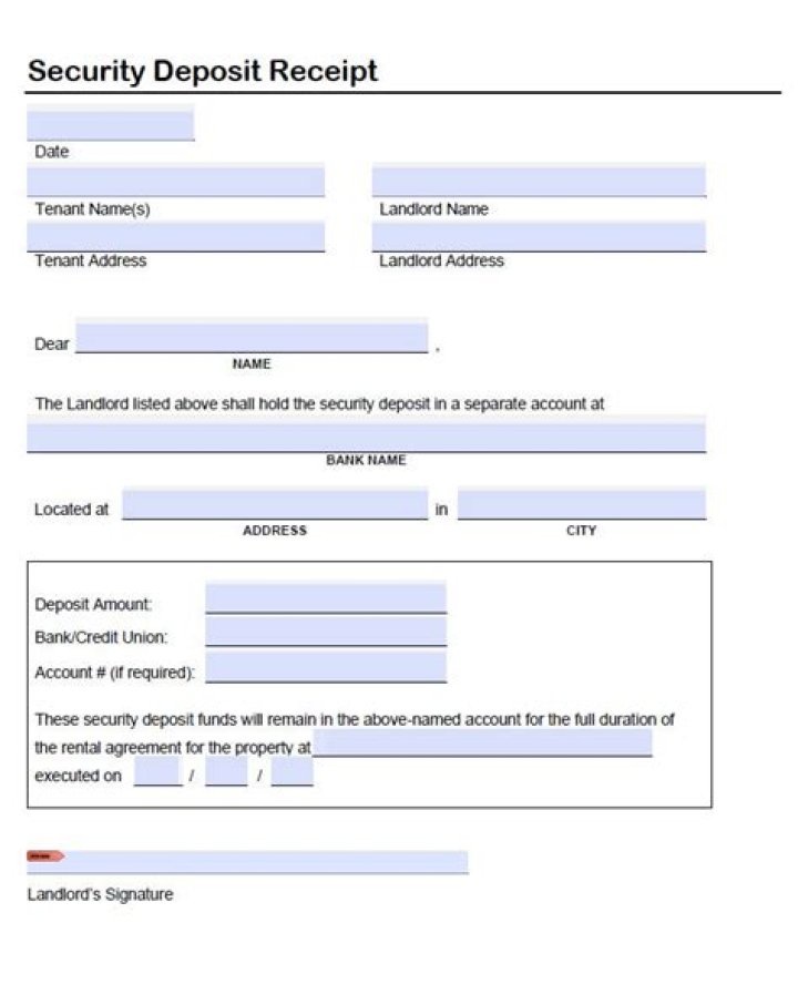 Can security deposit be used for rent California?