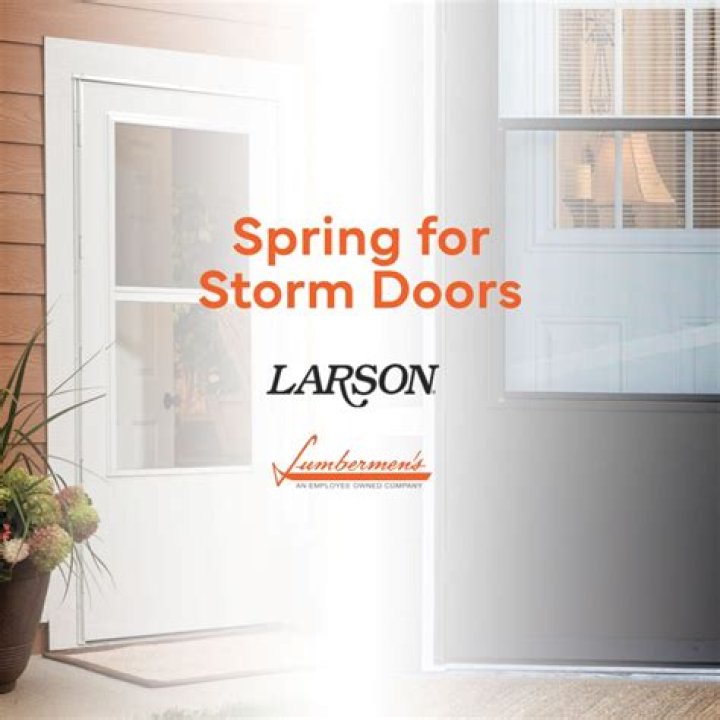Can storm doors be reversed?
