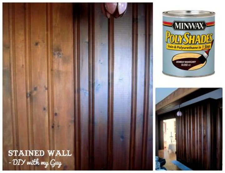 Can you stain paneling?