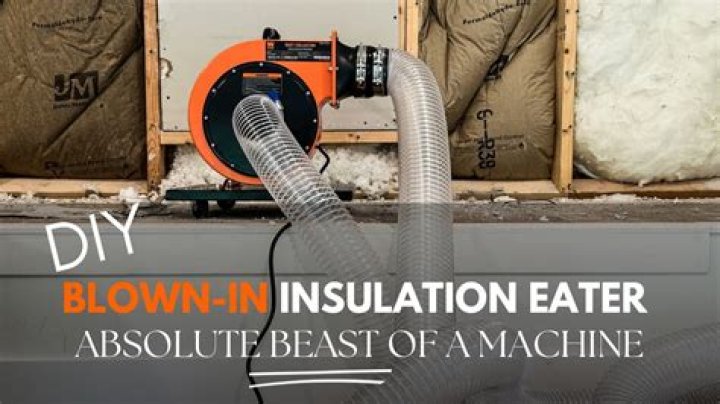 Can you vacuum blown insulation?