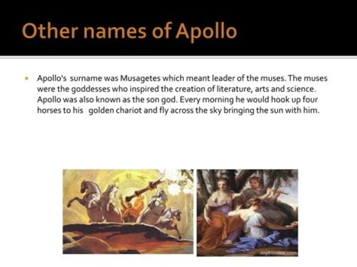 Celebrities named Apollo