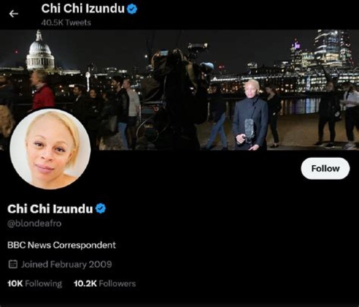 Chi Chi Izundu Wikipedia Bio Age Height And Twitter Details