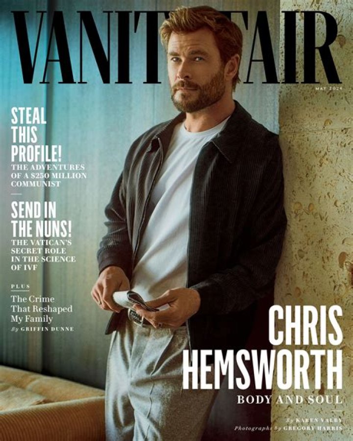 Chris Hemsworth covers Vanity Fair, says he ‘lost touch with reality’ in LA