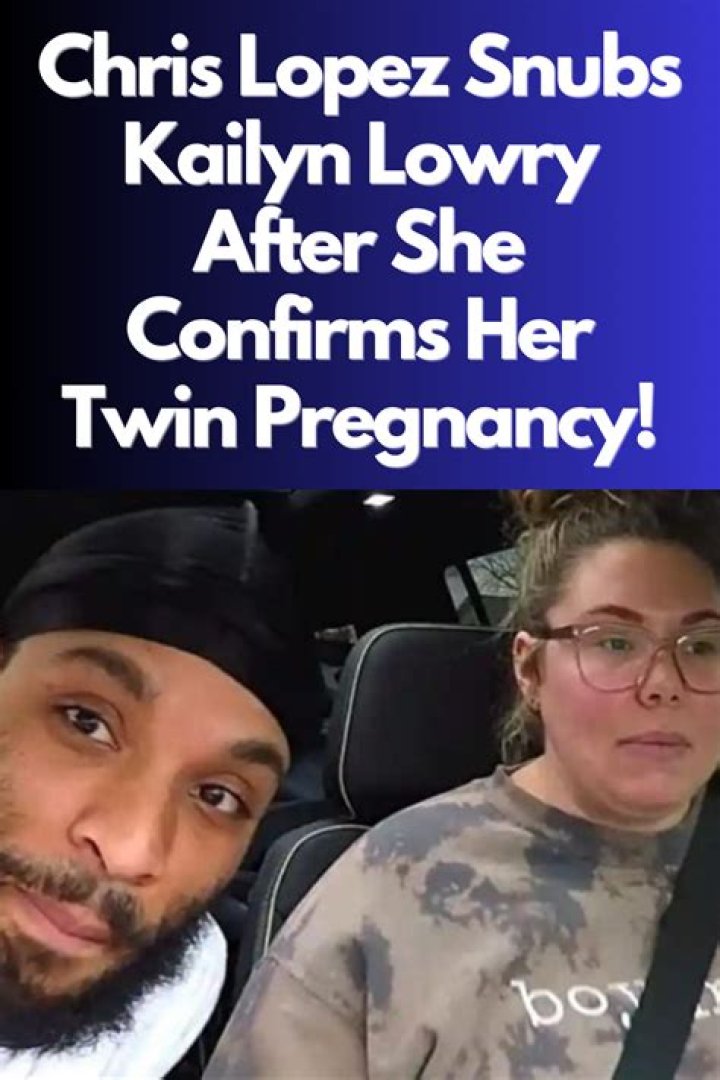 Chris Lopez Denies Kailyn Lowry's Pregnancy