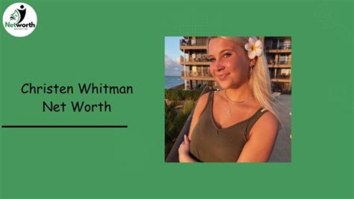 Christen Whitman Bio (Wiki) 