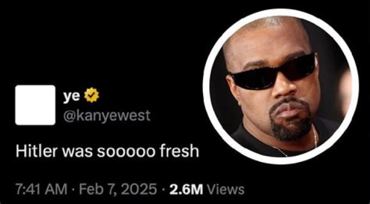 CNN: Kanye West ‘would praise Hitler’ & he admired Nazi propaganda