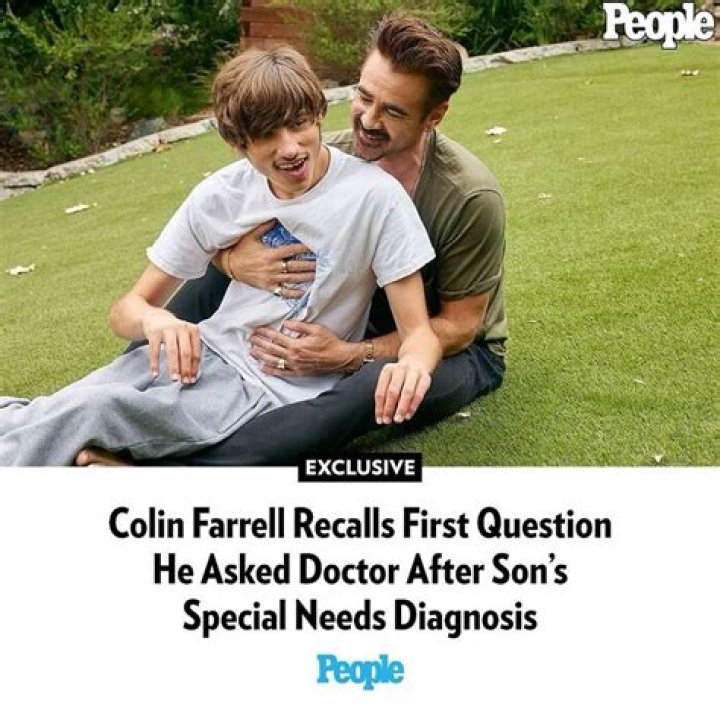 Colin Farrell on his special-needs son taking his first steps: ‘It was pretty amazing’