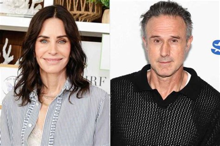 Courteney Cox says David Arquette can’t hug her without getting a boner