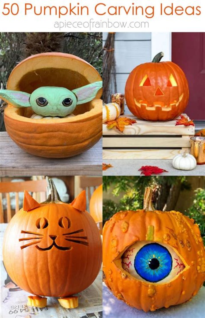 Cute and Creative Pumpkin Carving and Decorating Ideas