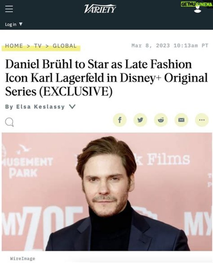 Daniel Brühl Bio (Wiki) 