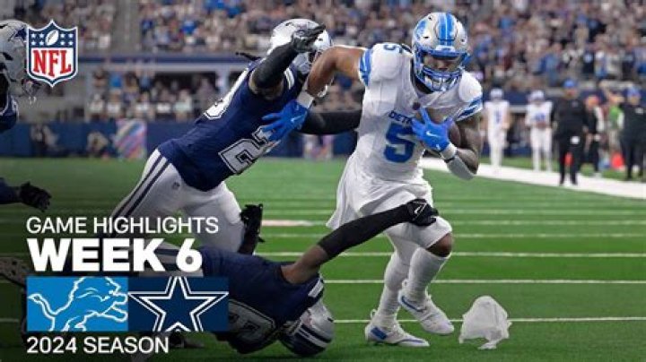 Detroit Lions vs Dallas Cowboys weather forecast: Will weather affect game at AT&T Stadium?