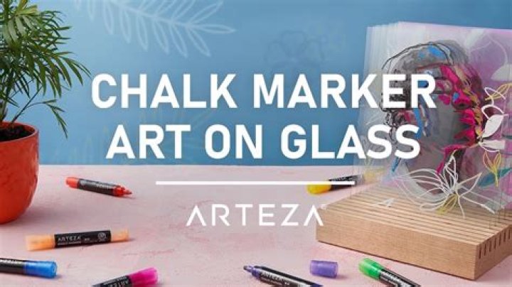 Do chalk pens work on glass?