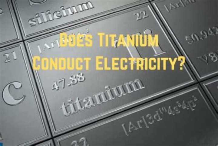 Do titanium rings conduct electricity?