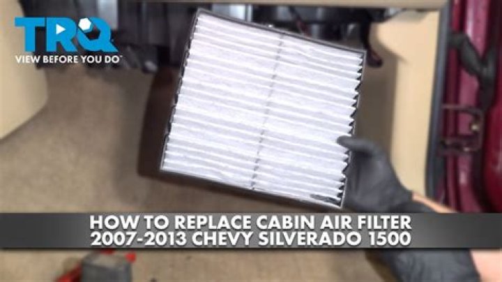 Does a 2007 Chevy Tahoe have a cabin filter?