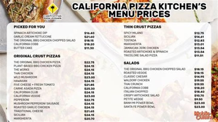 Does California Pizza Kitchen accept Apple Pay?