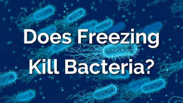 Does freezing breastmilk kill bacteria?