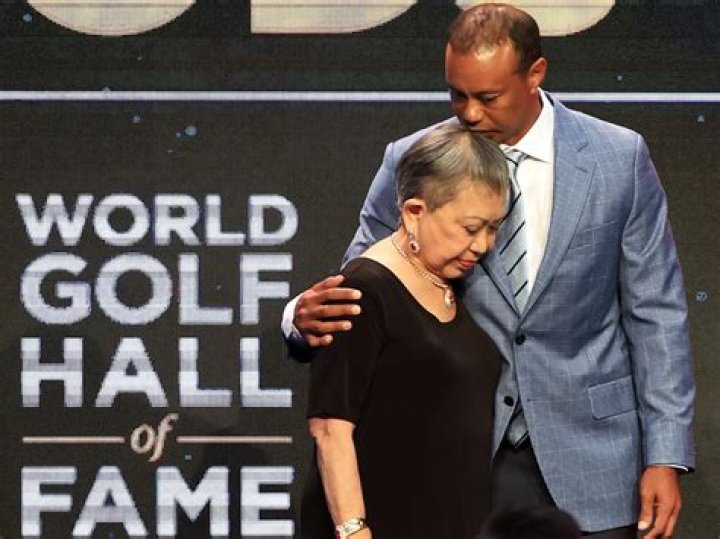 Does Tiger Woods have a nine year old son, or is the mom lying?