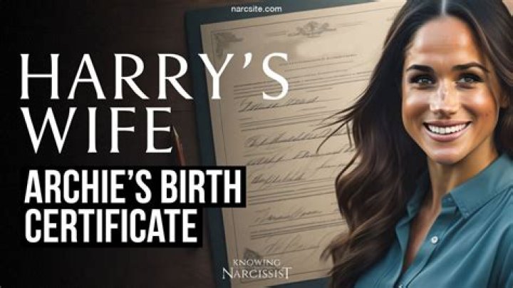 Duchess Meghan & the curious case of Archie’s birth certificate: a racist royal mystery!