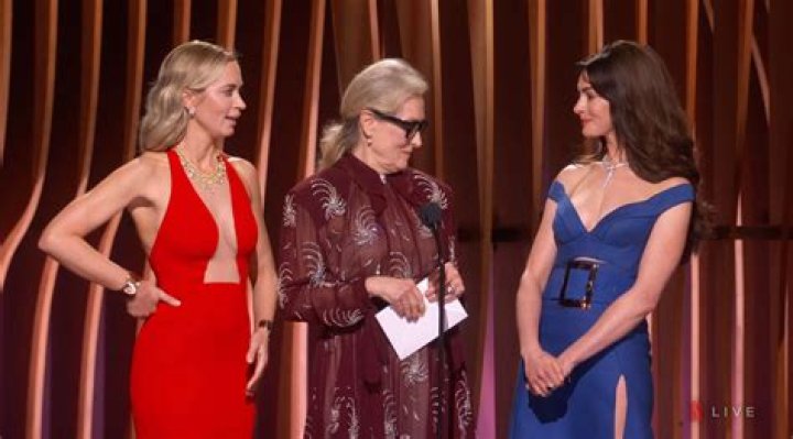 Elle Fanning in a Gucci tuxedo look at the SAG Awards: fabulous or not?