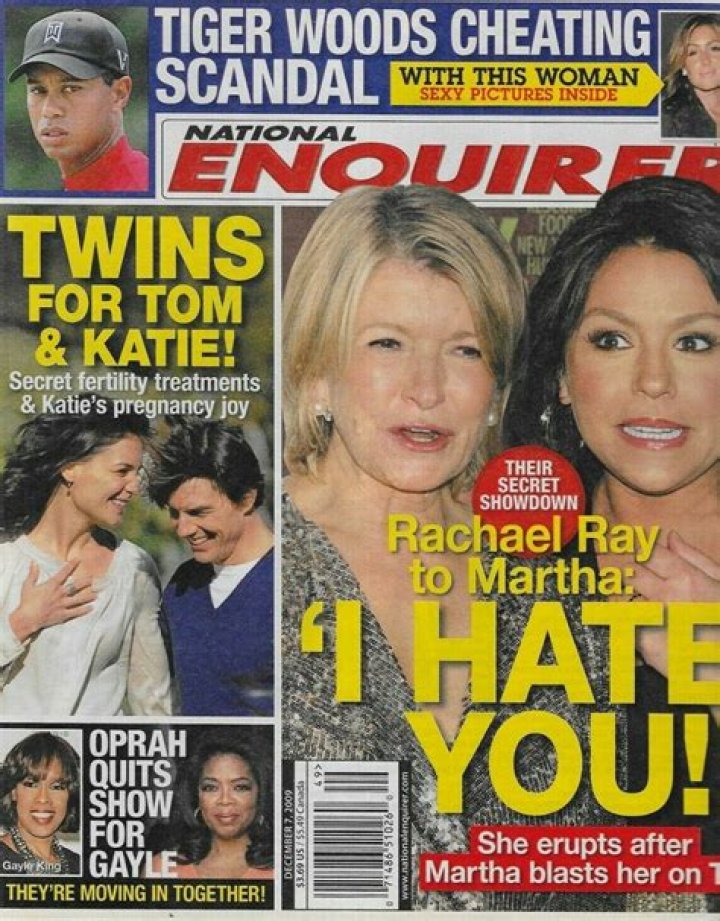 Enquirer: Tiger Woods has been having an affair since June