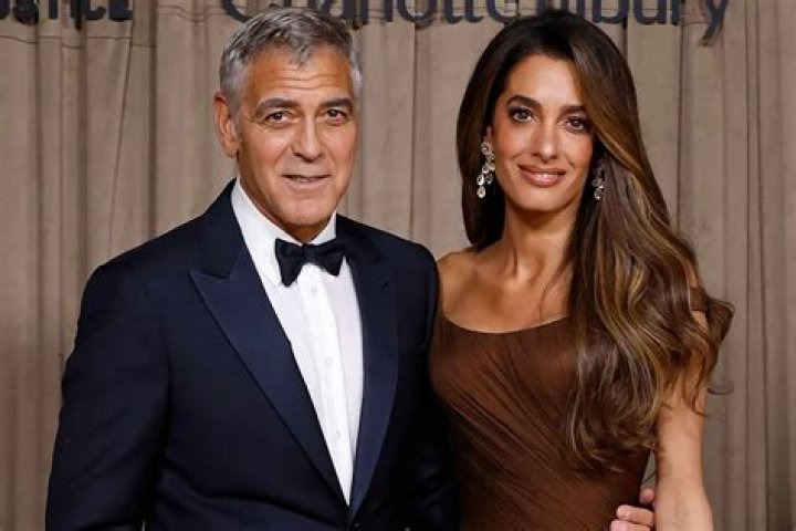 George Clooney & Amal Alamuddin walk their first red carpet together: stunning?
