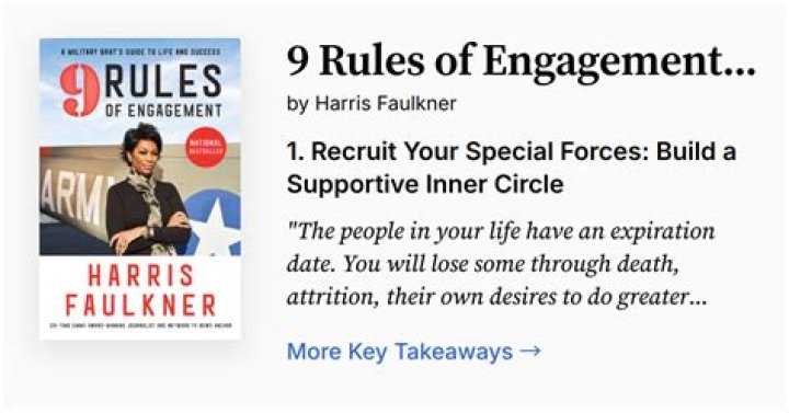 Harris Faulkner’s ‘9 Rules of Engagement: A military Brat’s Guide to Life and Success’ is out. Know parts of her life!