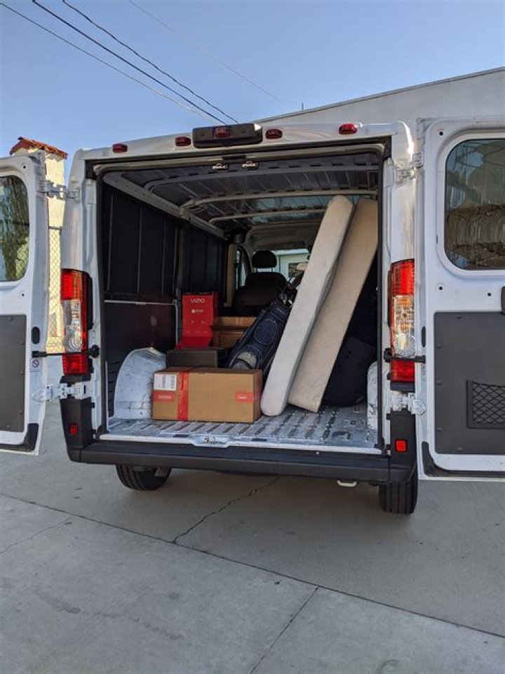 How big is the Home Depot cargo van?