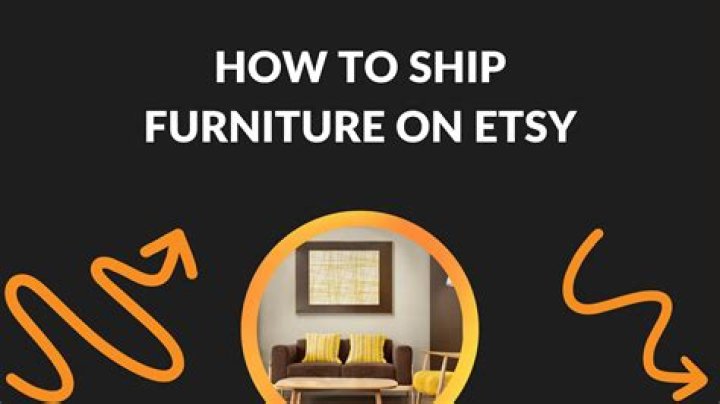 How can I ship furniture cheaply?