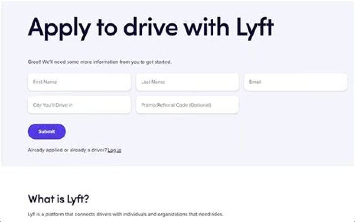 How do I become a Lyft driver without a car?