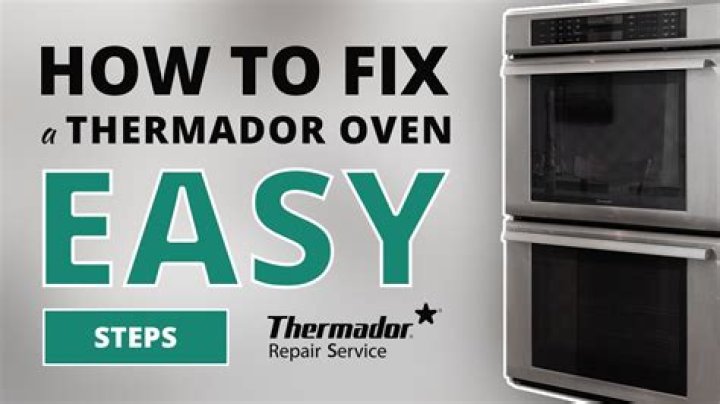 How do I clean my Thermador oven that is not self cleaning?