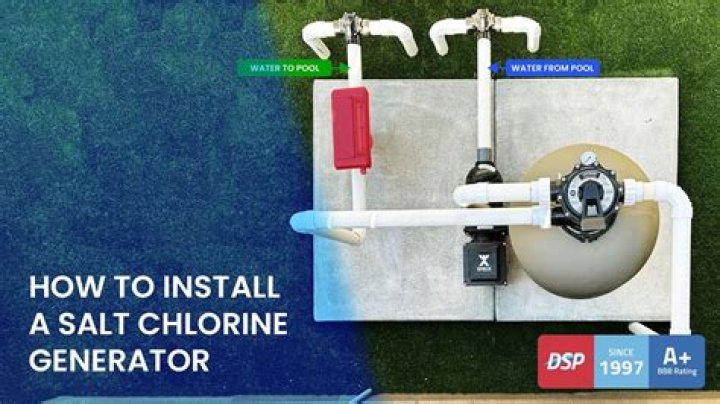 How do you add chlorine to an automatic chlorinator?