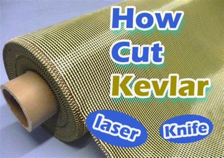 How do you cut Kevlar fabric?