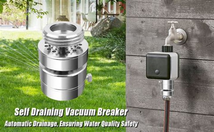 How do you drain a self draining sprinkler system?
