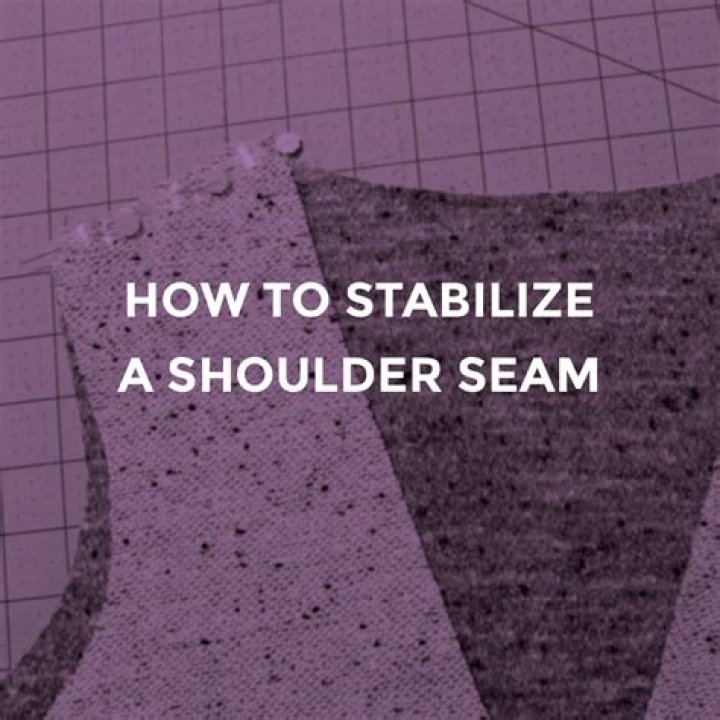 How do you stabilize knit fabric?