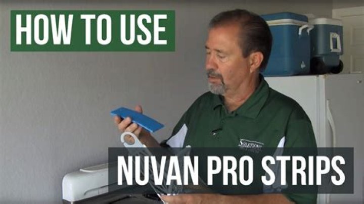 How do you use Nuvan strips for bed bugs?